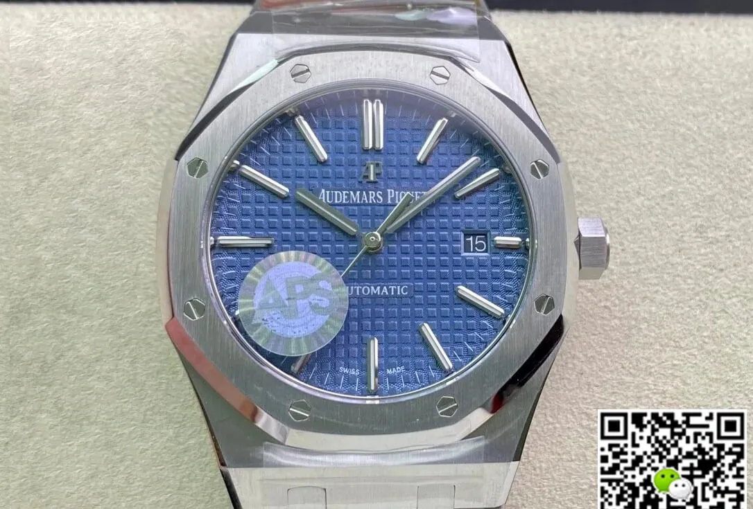 Audemars Piguet Royal Oak 15400ST.OO.1220ST.03 APS Factory 1:1 Best Edition Replica Watch Silver Strap